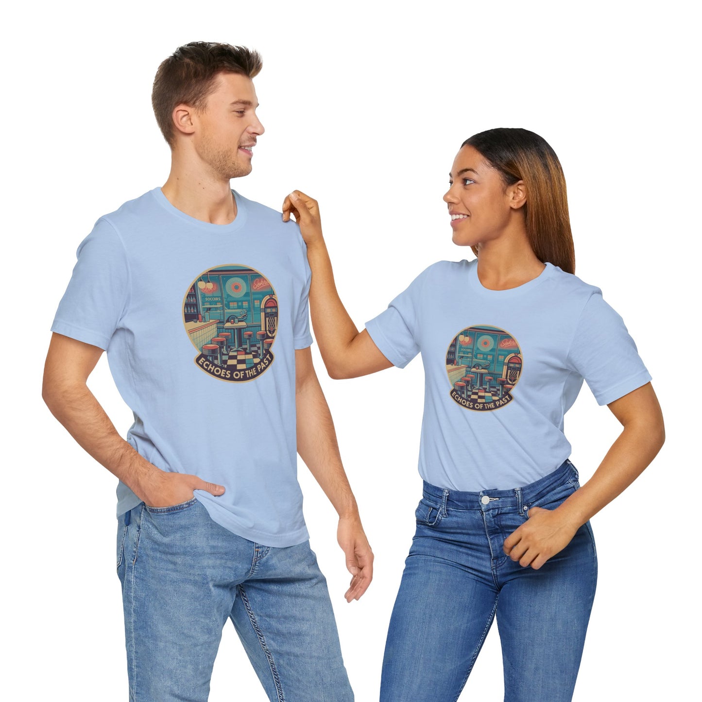 Echoes of the Past /004– Retro Unisex Tee | Soft Cotton, Modern Fit