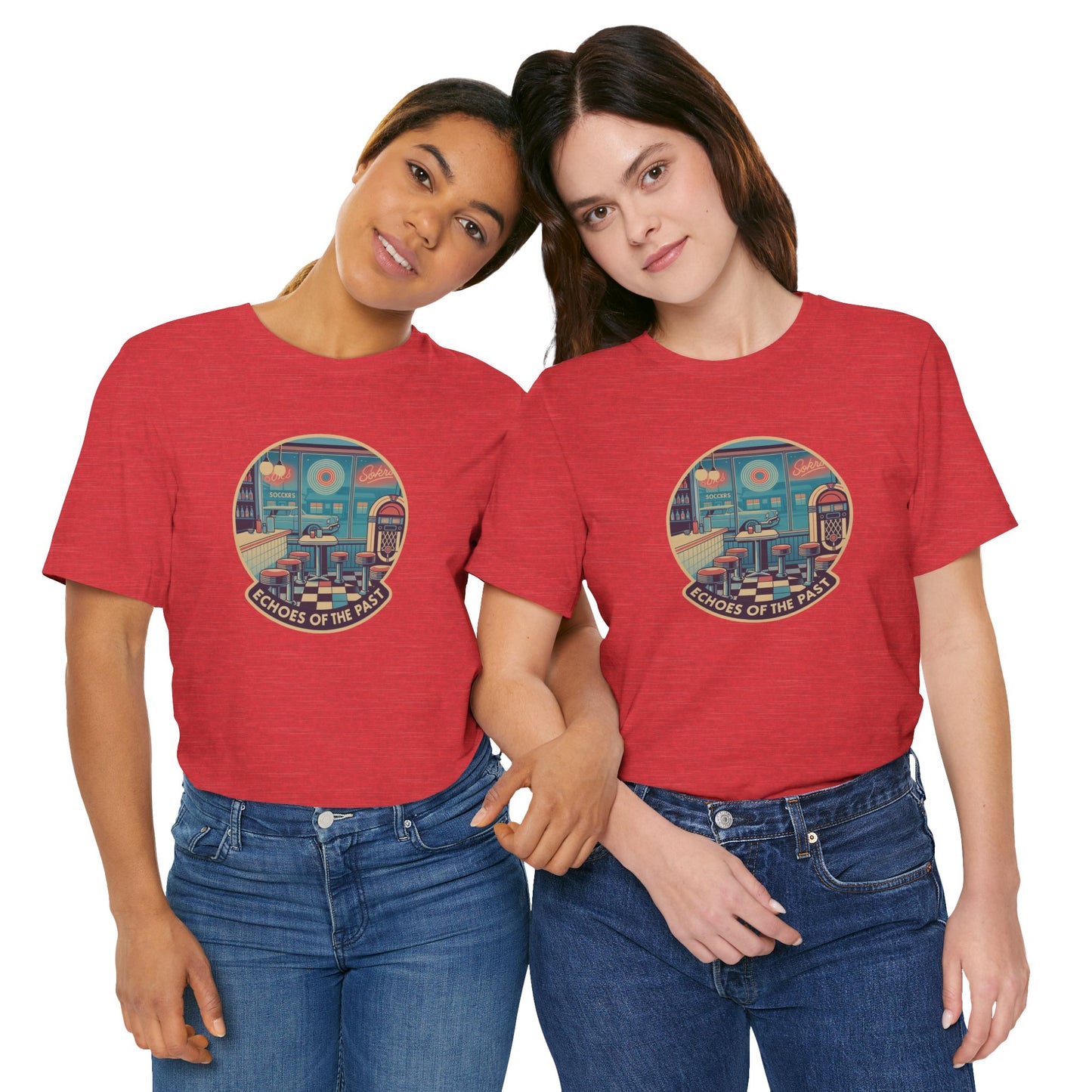 Echoes of the Past /004– Retro Unisex Tee | Soft Cotton, Modern Fit