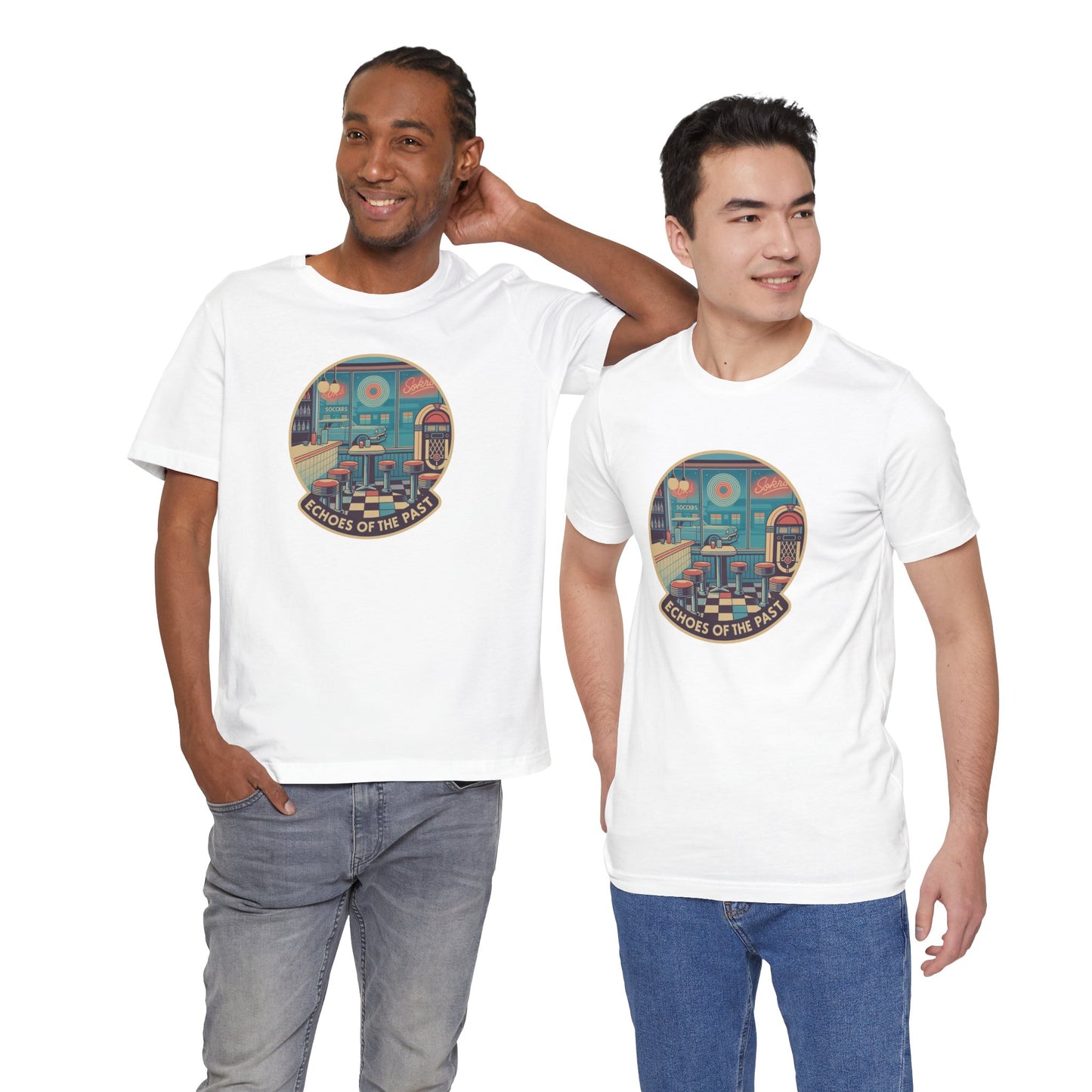 Echoes of the Past /004– Retro Unisex Tee | Soft Cotton, Modern Fit