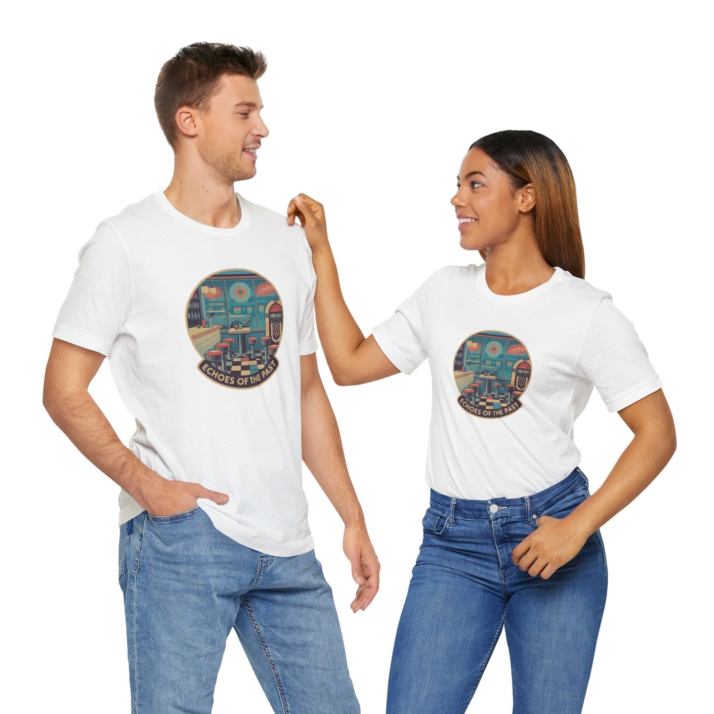 Echoes of the Past /004– Retro Unisex Tee | Soft Cotton, Modern Fit