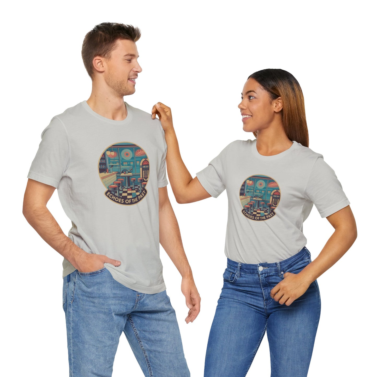 Echoes of the Past /004– Retro Unisex Tee | Soft Cotton, Modern Fit