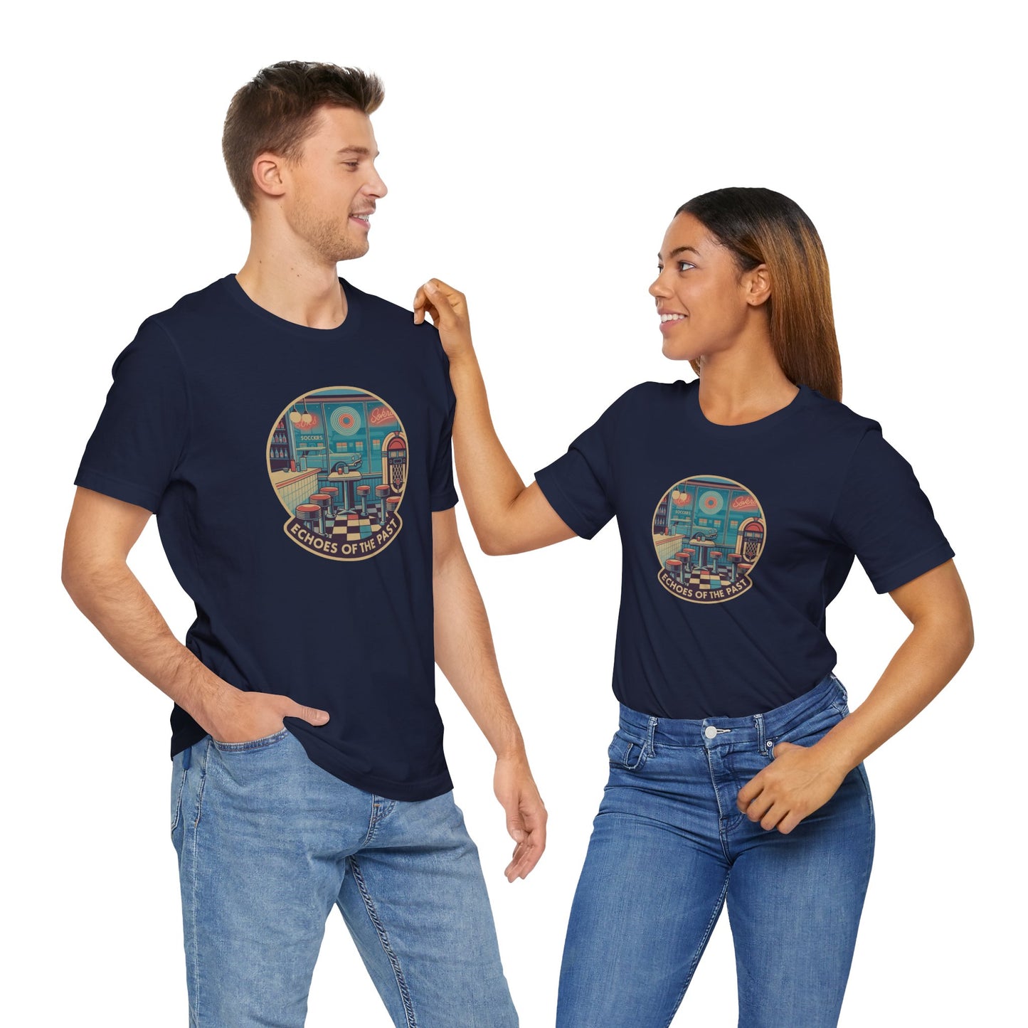 Echoes of the Past /004– Retro Unisex Tee | Soft Cotton, Modern Fit