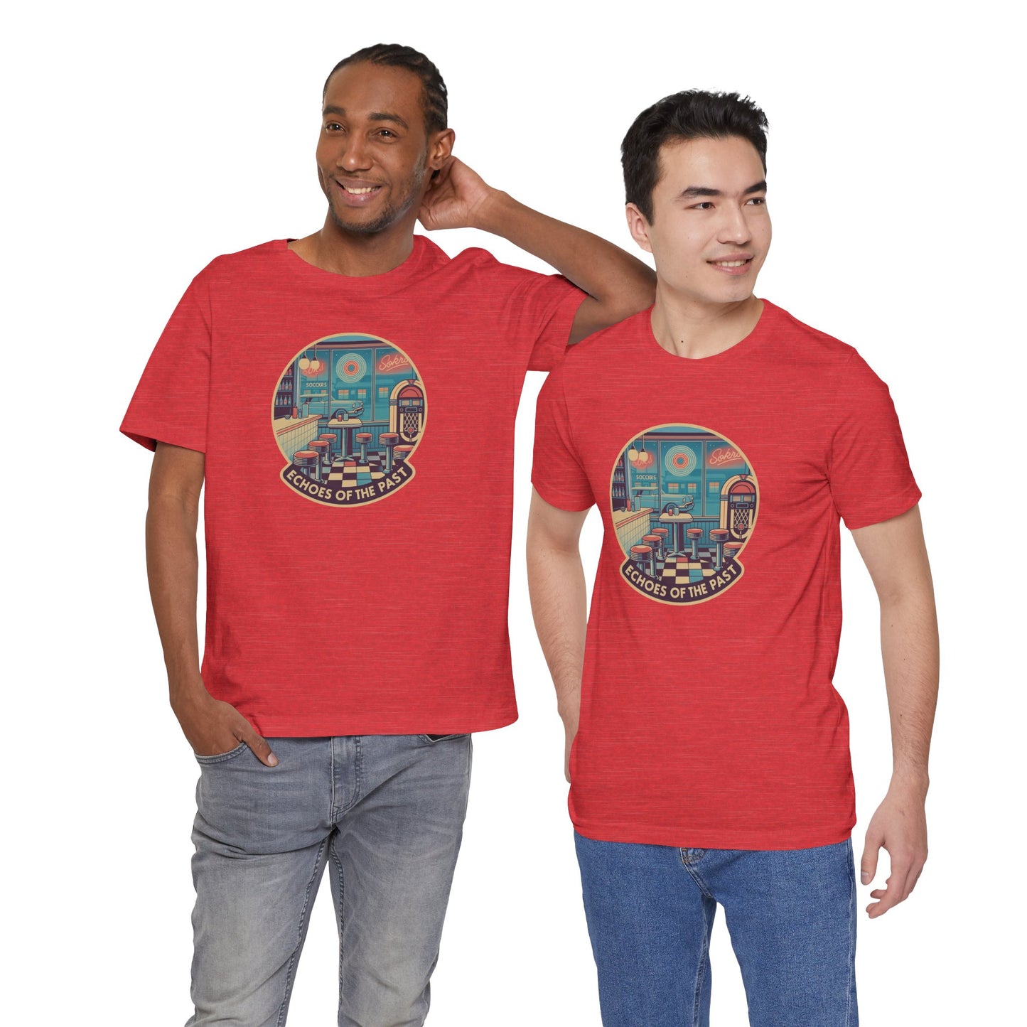 Echoes of the Past /004– Retro Unisex Tee | Soft Cotton, Modern Fit