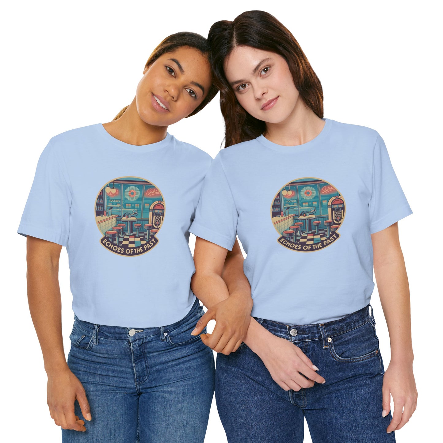 Echoes of the Past /004– Retro Unisex Tee | Soft Cotton, Modern Fit