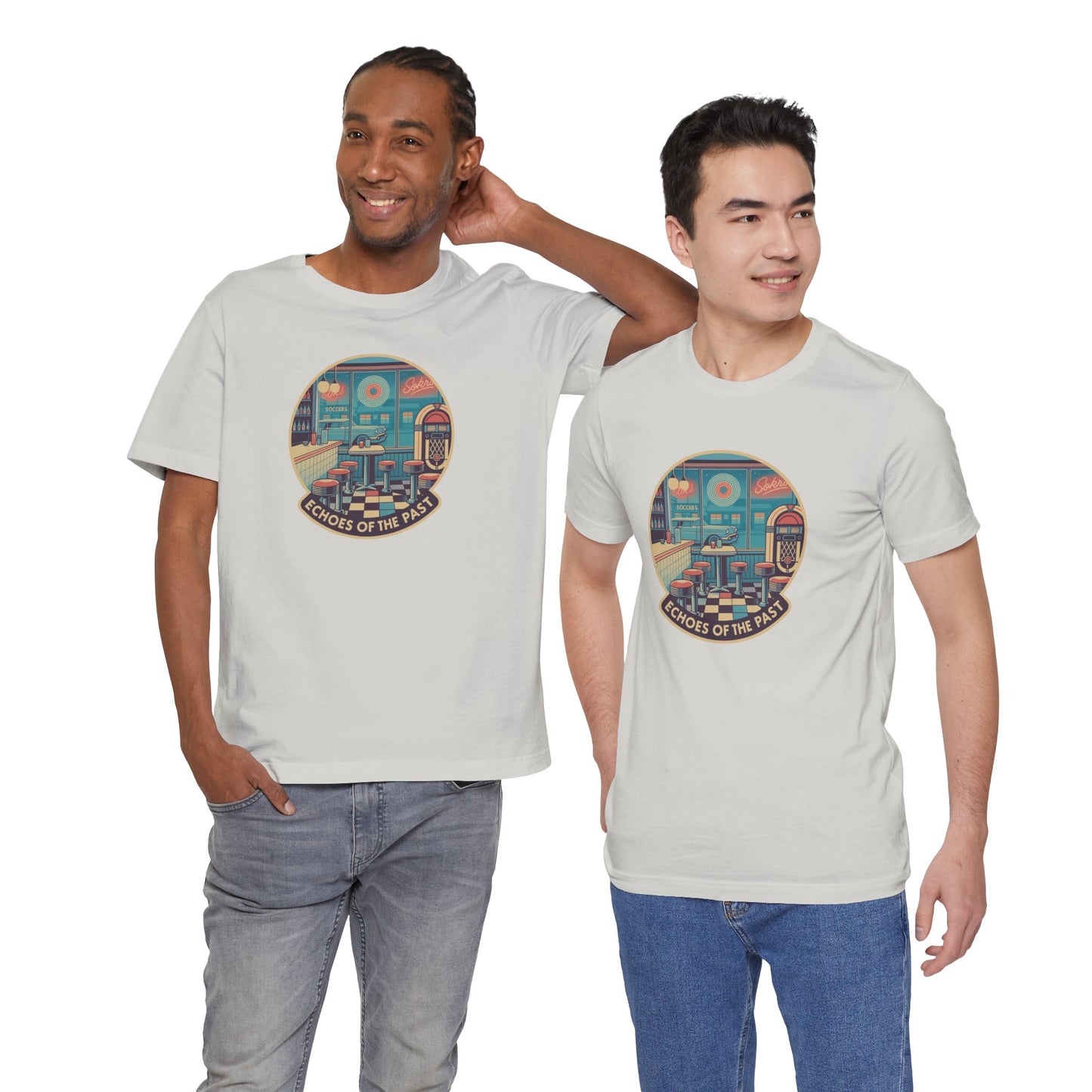 Echoes of the Past /004– Retro Unisex Tee | Soft Cotton, Modern Fit