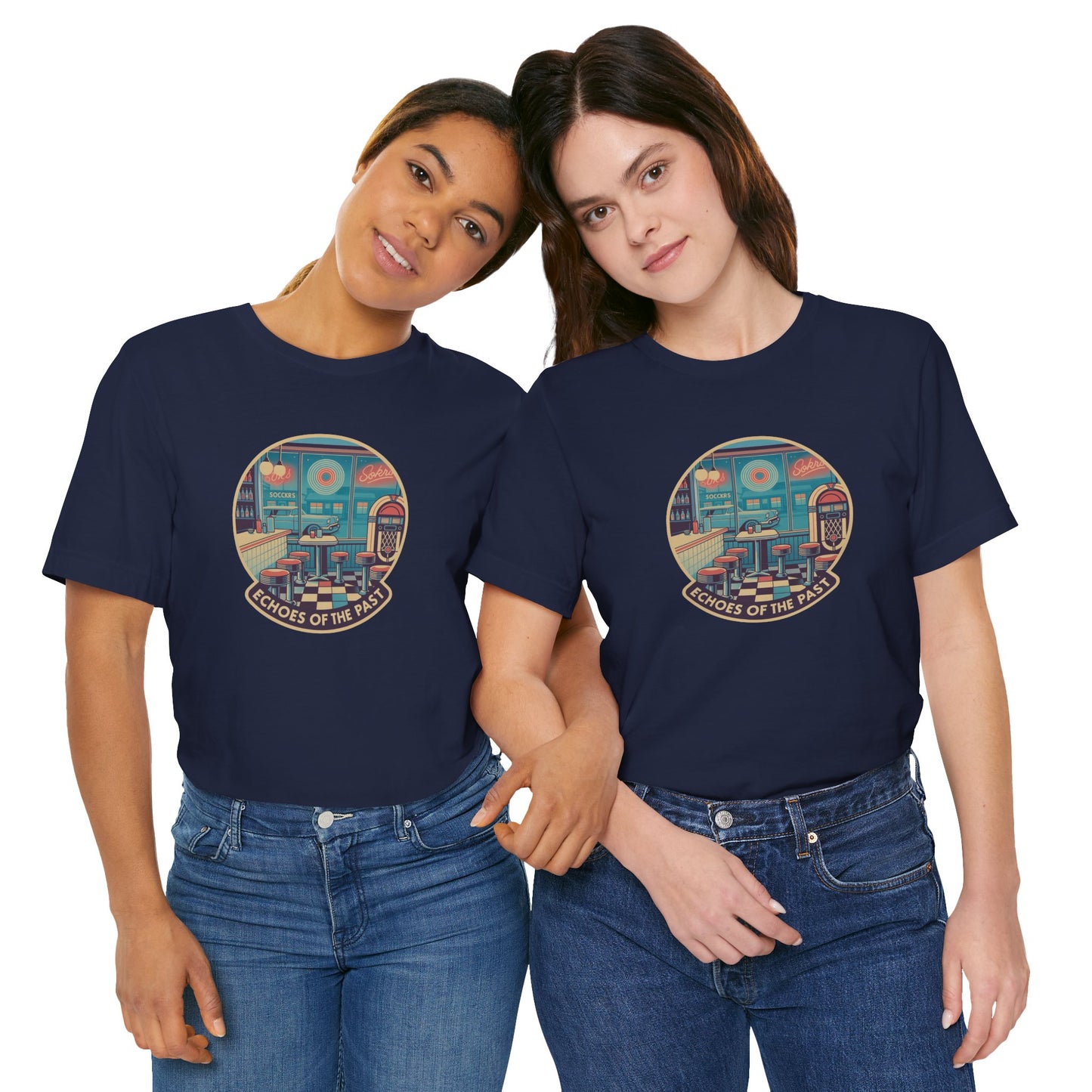 Echoes of the Past /004– Retro Unisex Tee | Soft Cotton, Modern Fit