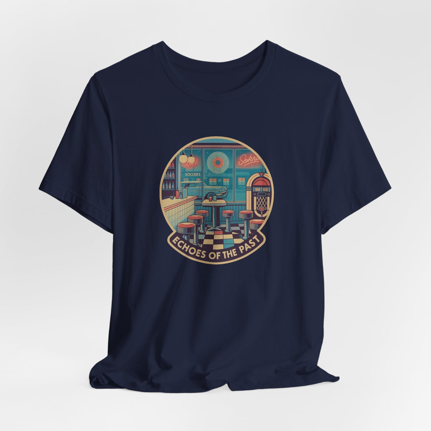 Echoes of the Past /004– Retro Unisex Tee | Soft Cotton, Modern Fit