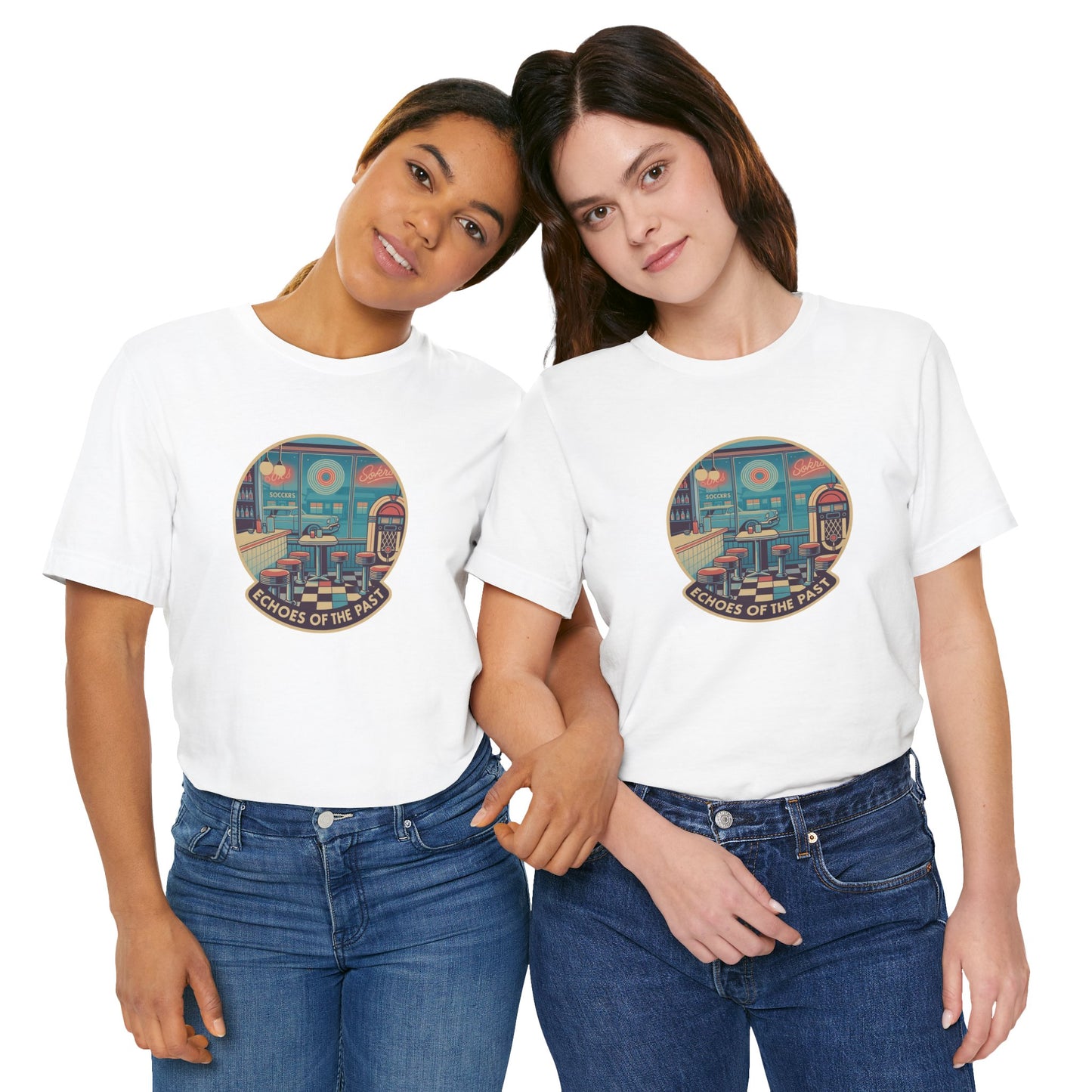 Echoes of the Past /004– Retro Unisex Tee | Soft Cotton, Modern Fit