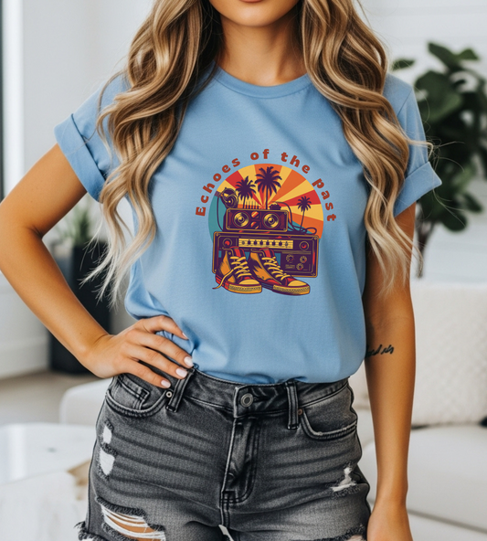 Echoes of the Past /003– Retro Unisex Tee | Soft Cotton, Modern Fit
