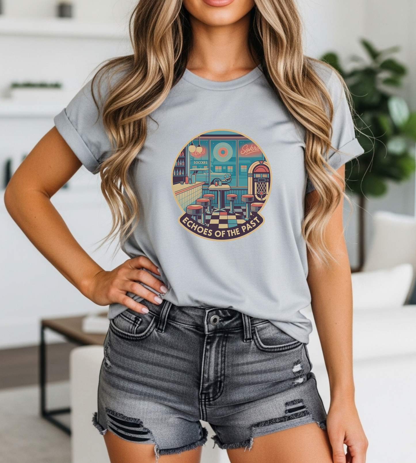 Echoes of the Past /004– Retro Unisex Tee | Soft Cotton, Modern Fit