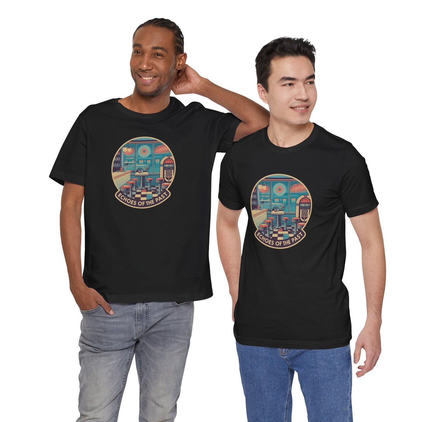 Echoes of the Past /004– Retro Unisex Tee | Soft Cotton, Modern Fit