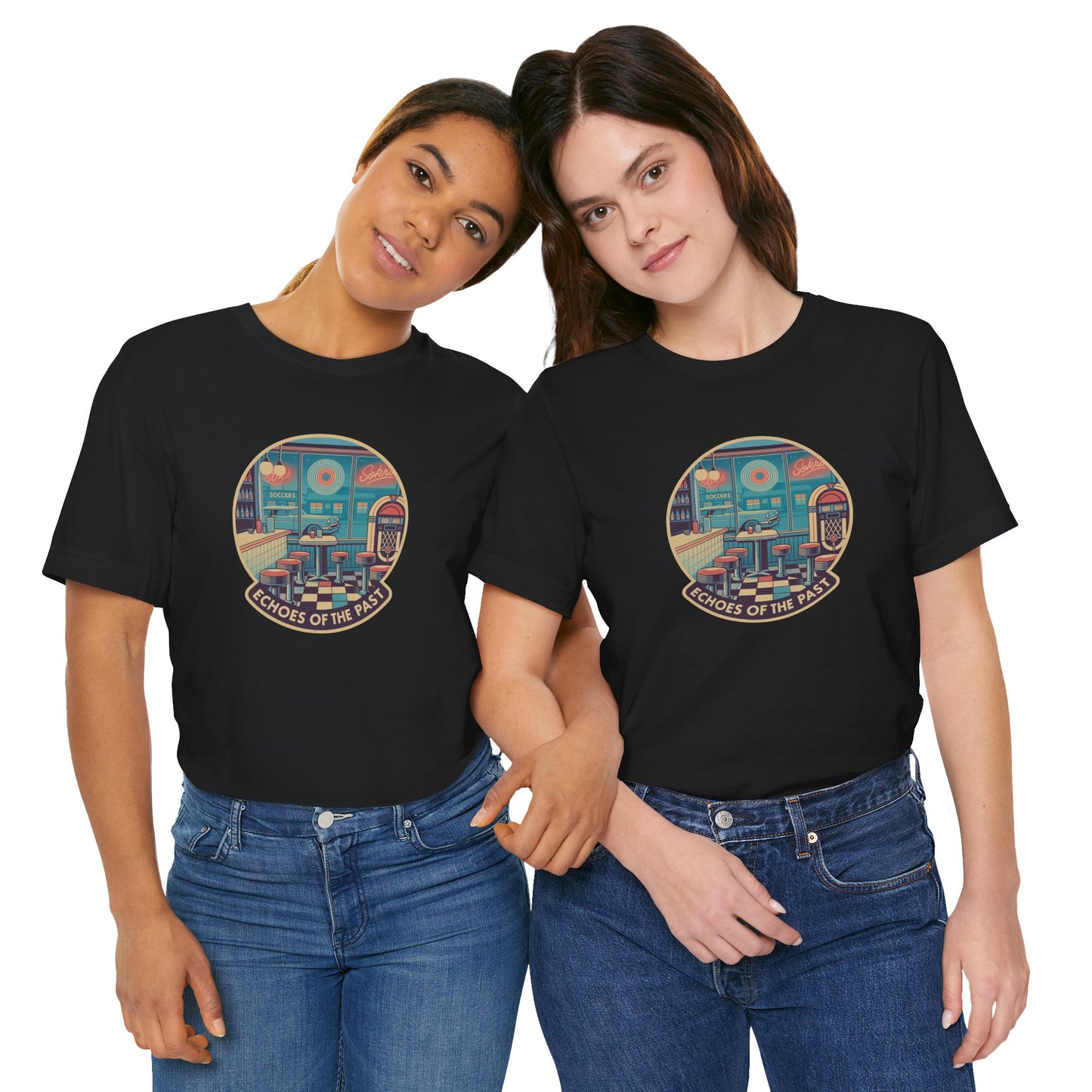 Echoes of the Past /004– Retro Unisex Tee | Soft Cotton, Modern Fit