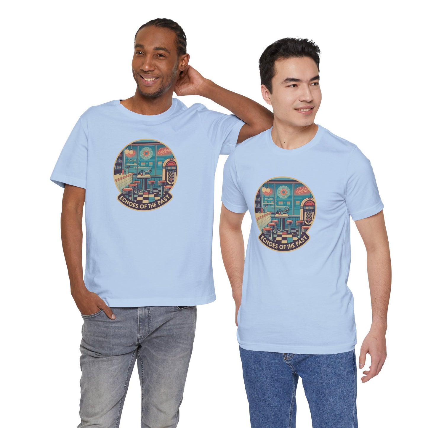Echoes of the Past /004– Retro Unisex Tee | Soft Cotton, Modern Fit