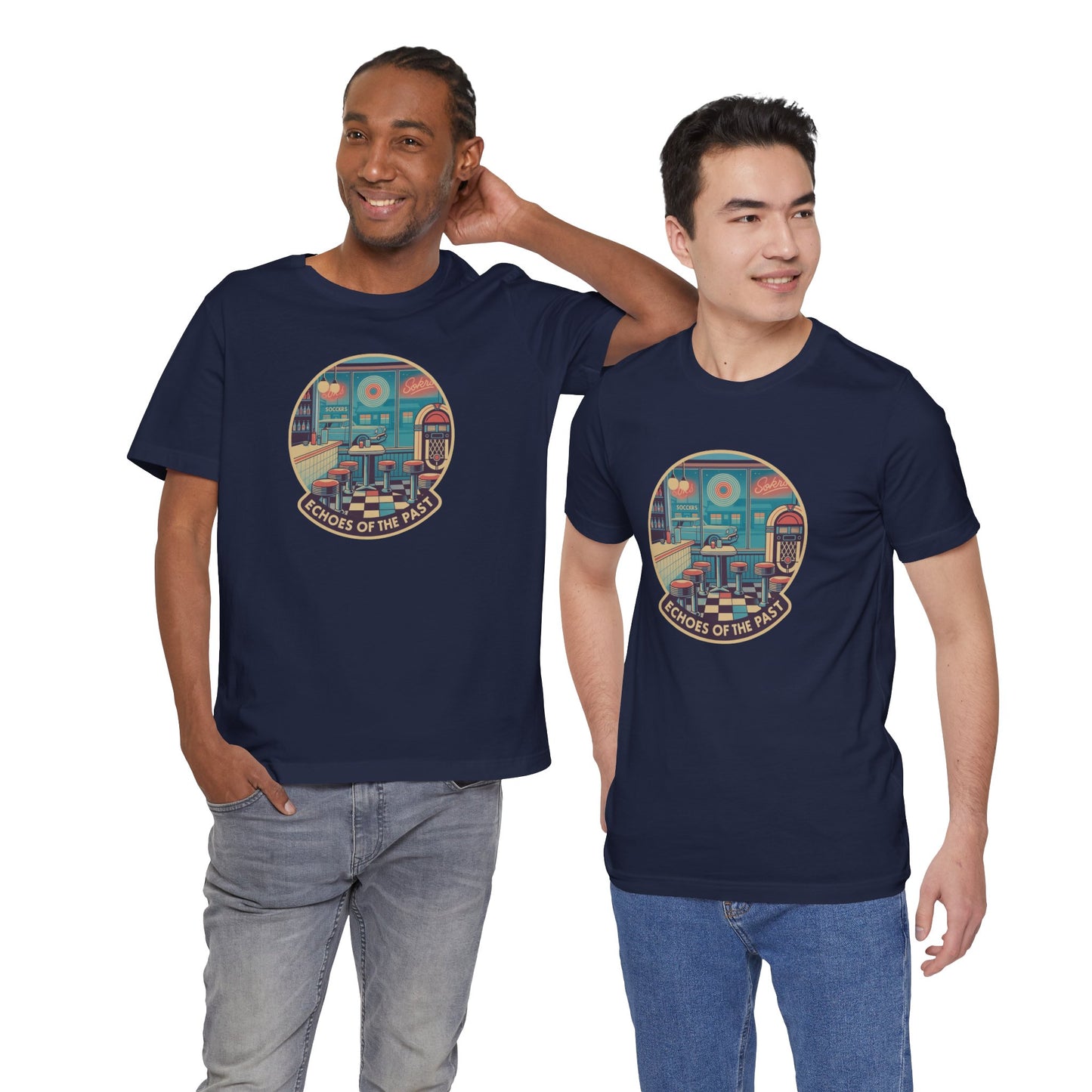 Echoes of the Past /004– Retro Unisex Tee | Soft Cotton, Modern Fit