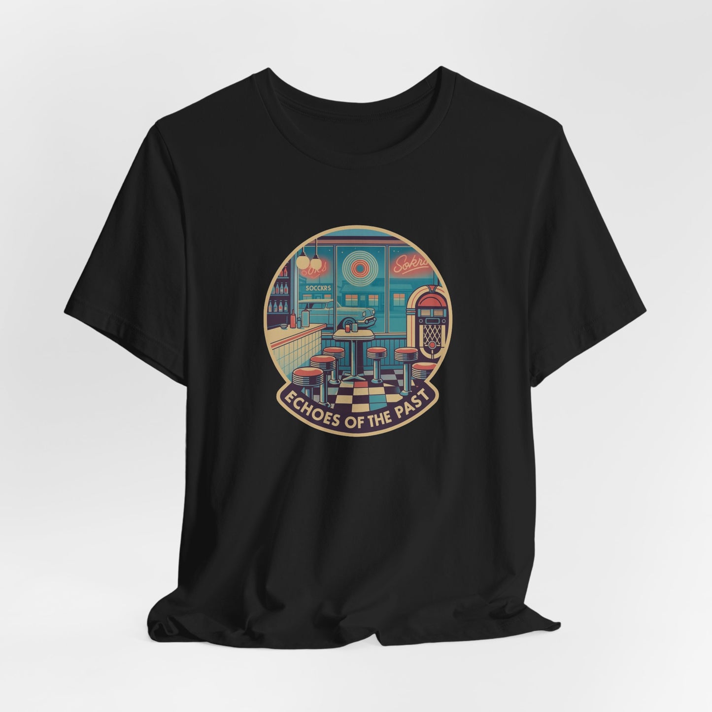 Echoes of the Past /004– Retro Unisex Tee | Soft Cotton, Modern Fit
