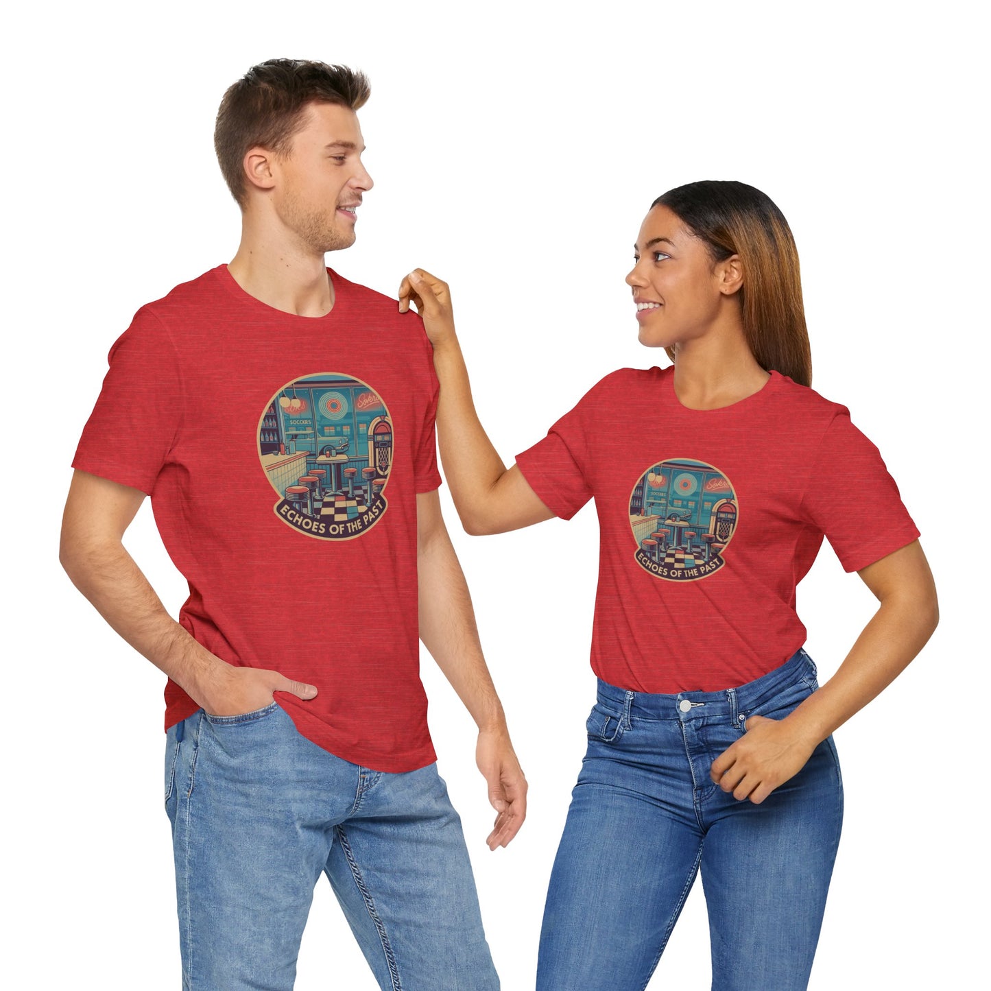 Echoes of the Past /004– Retro Unisex Tee | Soft Cotton, Modern Fit
